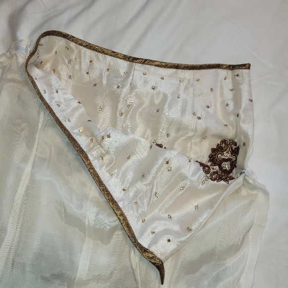 Silk Lengha Size 8. - Picture 14 of 16